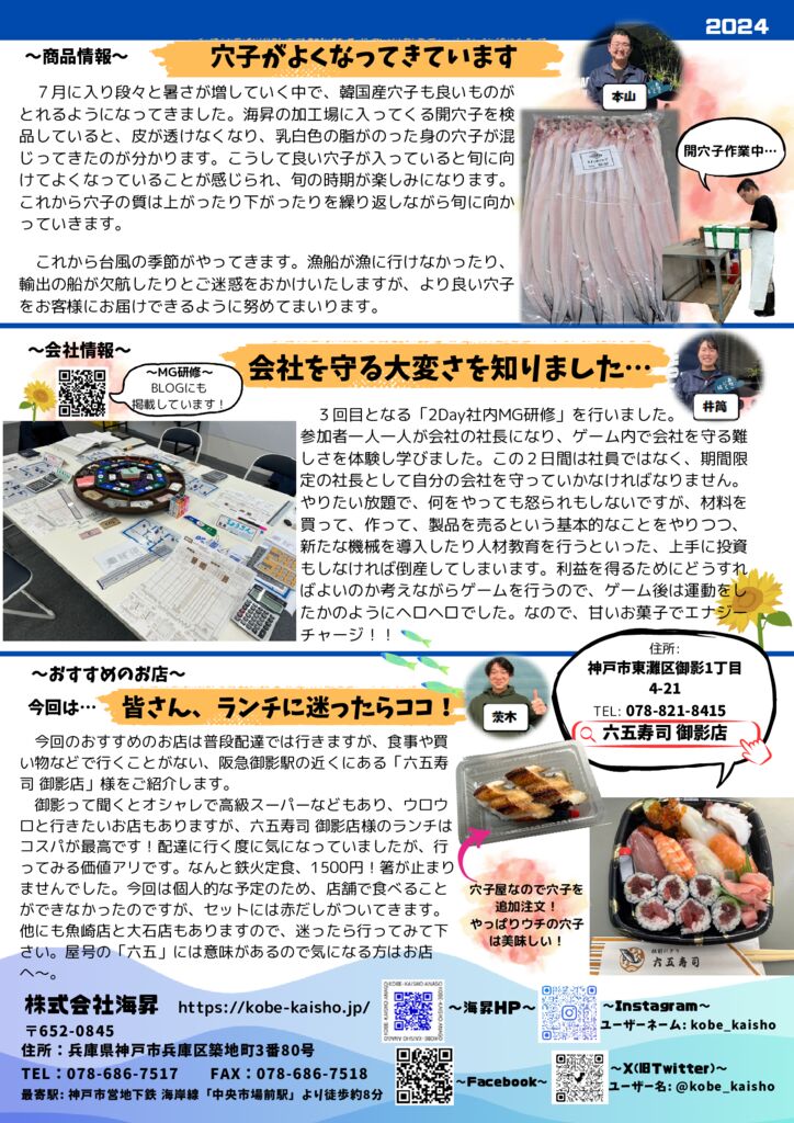 7月号 月刊ANAGO王(2ページ)のサムネイル